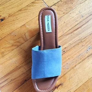 STEVE  MADDEN  FRAN BLU SUEDE 💙